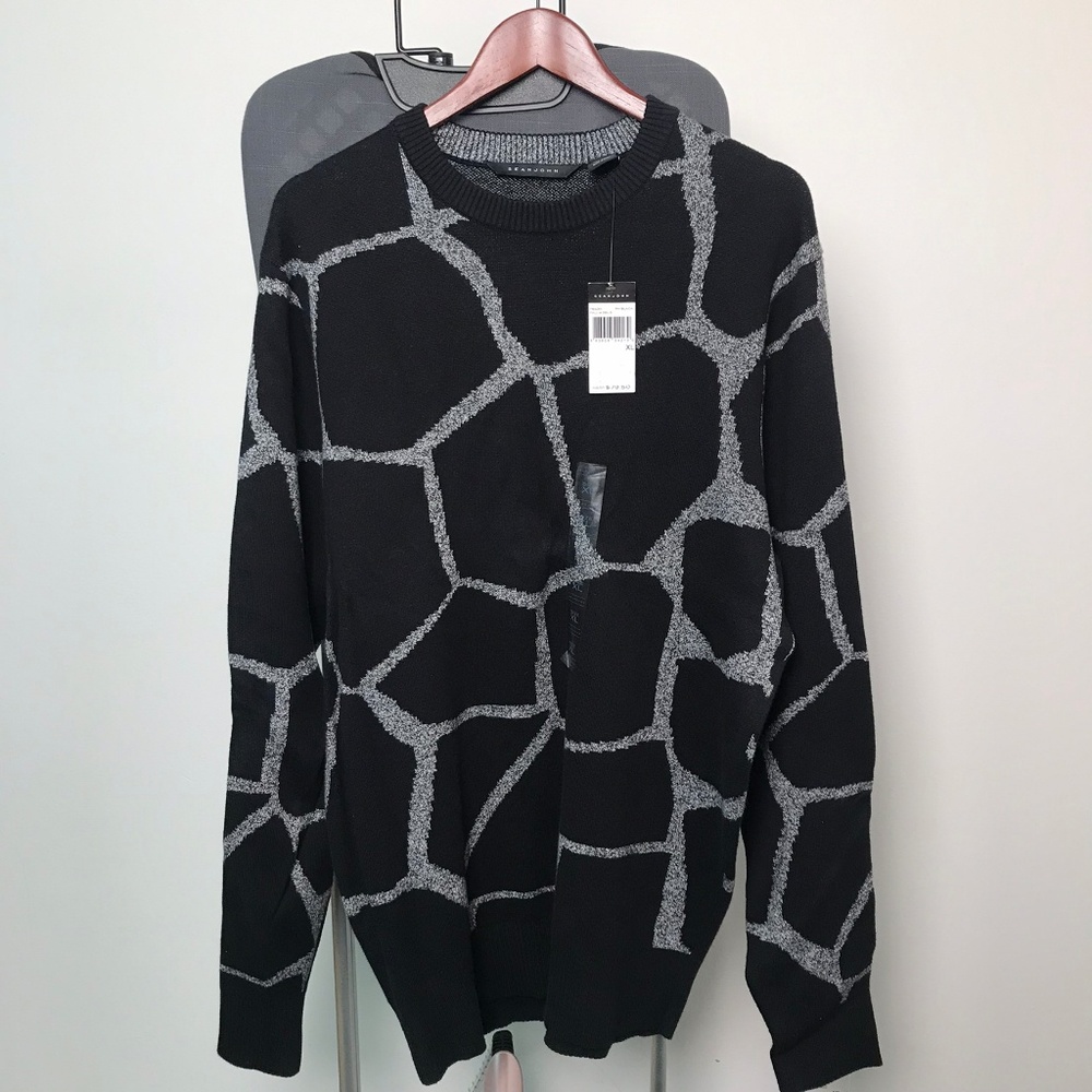CLOSET CLOSING Sean John Pm Cotton Blend Sweater